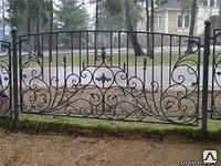 фото Художественная ковка - решетка в Истре