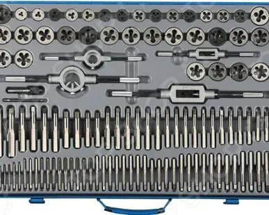 фото Набор плашек и метчиков Зубр «Эксперт», 110 шт.