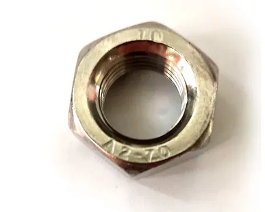 фото Гайки шестигранные, DIN 934, сталь А2, пр-во ЮВА