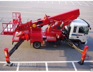 фото Автогидроподъемник ПСС-132.35 на шасси Hyundai-120