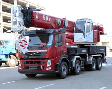фото КС 65715 автокран 50т "Кран Такси" ( VOLVO FM )