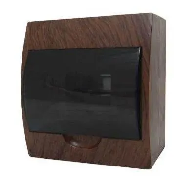 Фото №0 Щит ЩРН-П-8 IP41 темное дерево PROxima EKF pb40-n-8-dark