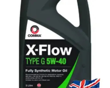 фото Моторное масло COMMA XFG5L 5W-40 синтетическое 5 л