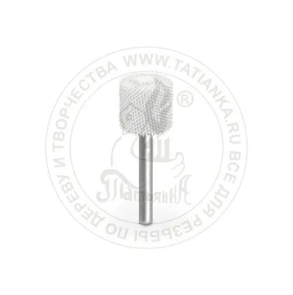 Фото №0 18C12R2-32 - Цилиндр с закруглением, Ø хвостовика 3,2мм, Ø фрезы X 12,7мм, L фрезы 12,7мм (ex-fine/
