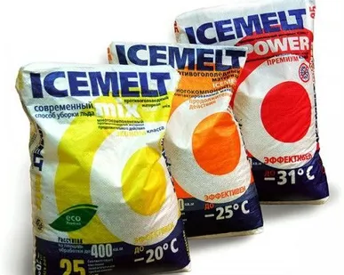 фото Противогололедный материал АЙСМЕЛТ (ICEMELT) (ХКНМ), t° до 25 °C