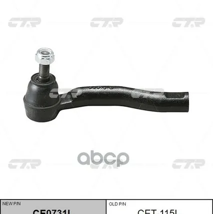 Фото №0 Наконечник Рулевой, Левый Se3641l CTR арт. CET115L