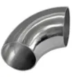 Фото №0 Отвод Ø50,8х1,5 мм. под под 90°. Длина 125 мм. AISI 201. Поверхность зеркальная.