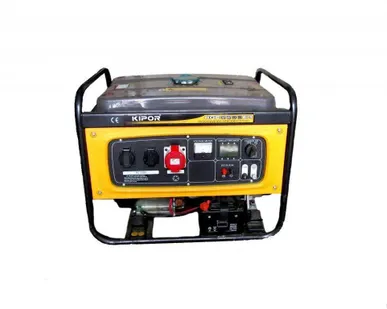 фото Бензогенератор KIPOR KGE6500E3 (6 кВт)