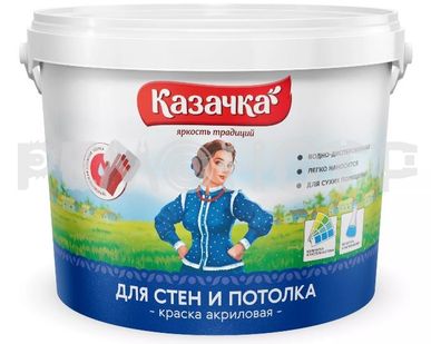 фото Краска вд интер  6,5кг ВД-АК КАЗАЧКА (1/108) П