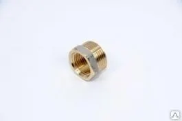 фото Переходник 1/2" х 1/4" трубный наружная / внутренняя резьба