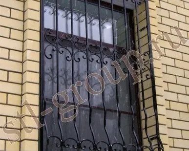 фото Кованая решетка 009