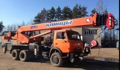 Фото №1 УСЛУГИ АВТОКРАНОВ от 16 до 25т
