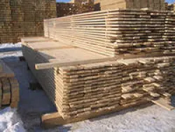 Фото №0 Доска обрезная 25х100х6 естественной влажности 1-2 сорт П