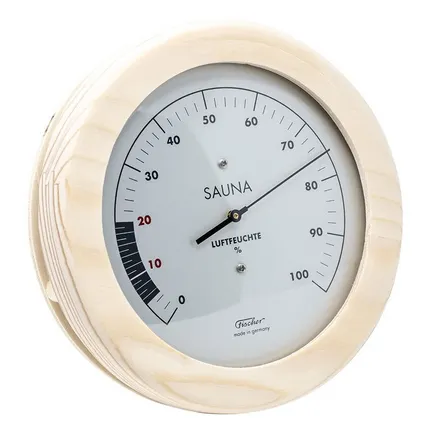 Фото №0 Гигрометр Fischer в деревянном корпусе, D155 мм (196H-03)