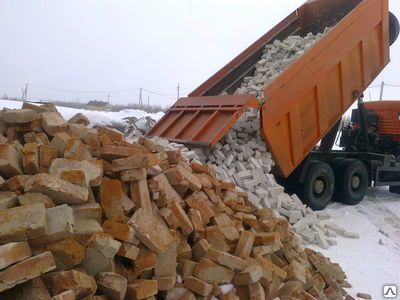 Фото №0 Битый кирпич с доставкой