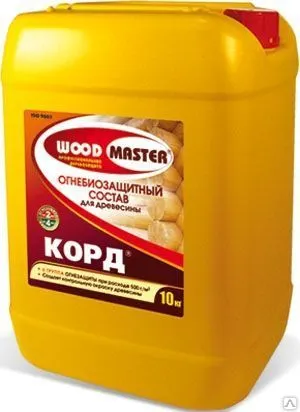 Фото №0 КОРД огнебиозащитный состав для древесины 5л./4 (2-я группа)