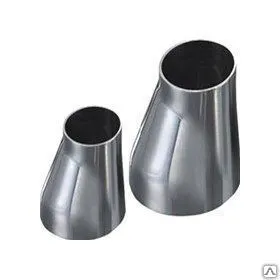 Фото №0 Переход эксцентрический нержавеющий 323,9х4х168,3х3 мм ст. 08Х18Н10