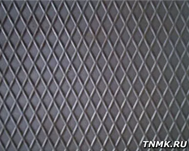 фото Лист рифленый оцинкованный 4х1500х6000 мм чечевица ГОСТ 8568-77