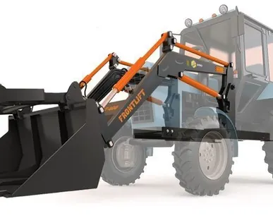 фото Вилы сельскохозяйственные с ковшом на Frontlift 800