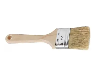 фото Кисть плоская натуральная щетина 70мм, Т4Р