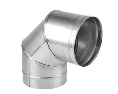 фото Моно отвод 150 мм, 90 град. AISI 430 - 0.8 мм