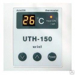 Фото №0 Терморегулятор UTH-150 (2 КВт) Накладной