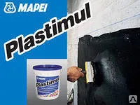 фото Гидроизоляция битумная PLASTIMUL черная 12кг