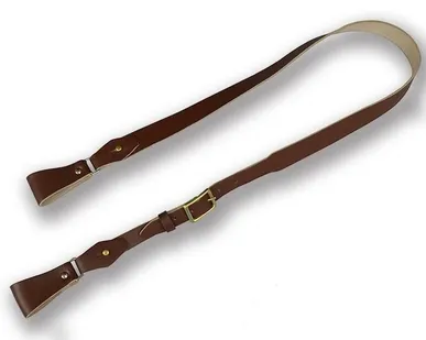 фото Портупея одноплечевая офицерская кожаная (коричневая)