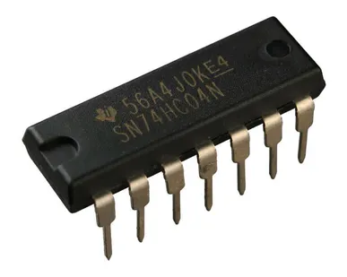 фото Микросхема логики SN74HC04N / 6×NOT