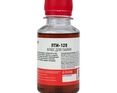 фото Флюс для пайки, ЛТИ-120, 100мл, флакон REXANT