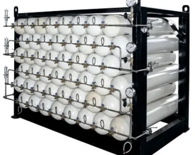 фото БАГ-4800-250 Блок аккумуляторов газа КПГ метана для АГНКС