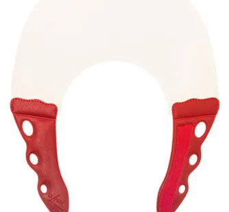 фото Y.S.Park Защитные воротнички 0.3 мм YS-NF03 натуральный/красный 1 шт.