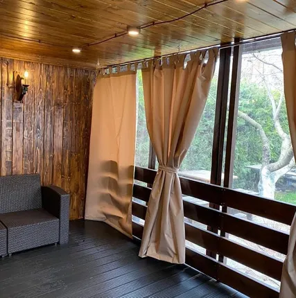 Фото №0 Шторы  для террас, беседок, веранд, дач.и перлог..  Уличные шторы.