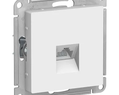 фото Механизм розетки компьютерной AtlasDesign RJ45 бел. SchE ATN000183