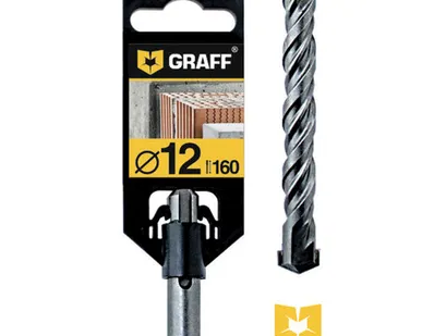 фото Сверло по бетону GRAFF SDS-plus, 12*100*160мм