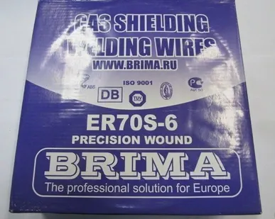 фото Проволока сварочная медная 0.8 мм BRIMA ER70S-6 15 кг