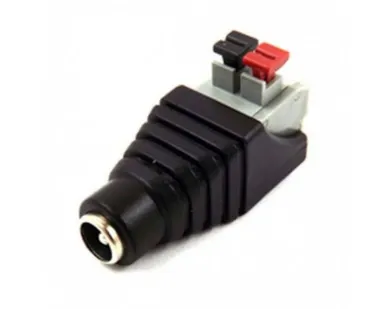 фото Разъем питания гнездо 2.1х5.5 с клеммной колодкой REXANT