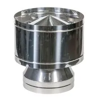 фото Оголовок с дефлектором 120/200 мм, AISI 430 - 0.5 мм