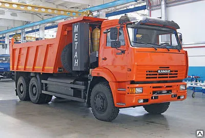 Фото №0 Самосвал КАМАЗ 6520-850-34 (ГАЗОВЫЙ ДВИГАТЕЛЬ)