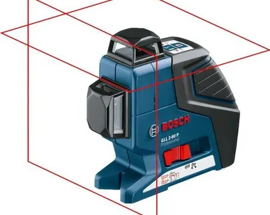 фото Нивелир линейный лазерный Bosch GLL 2-80 +BM1 (нов.) +L-BOXX