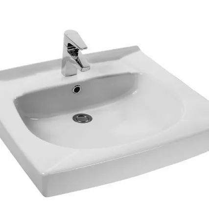 Фото №0 Раковина Santek Пилот 60 1.WH30.1.971 над стиральной машиной