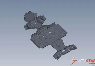 фото Защита днища для квадроциклов CFMOTO CF X8