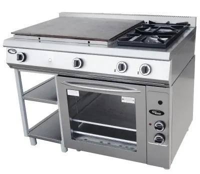 Фото №0 Плита со сплошной поверхностью и духовкой Ф6ЖТЛСПДГ(п) (2+2) (50021п)