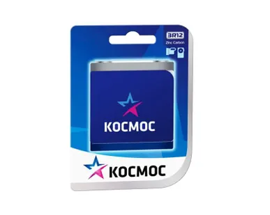 фото Элемент питания солевой "квадрат" 3R12 1BL (блист.1шт) Космос KOC3R121BL