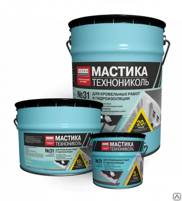 Фото №0 Мастика для кровельных и гидроизоляционных работ ТЕХНОНИКОЛЬ №31