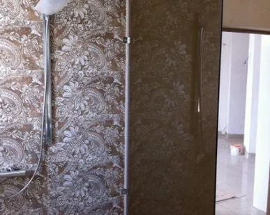 фото Стеклянные ограждения для душевых кабин