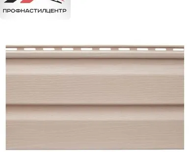 фото Сайдинг виниловый Альта профиль Персиковый