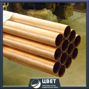 Фото №0 Бронзовая труба 80х40 БРАЖ