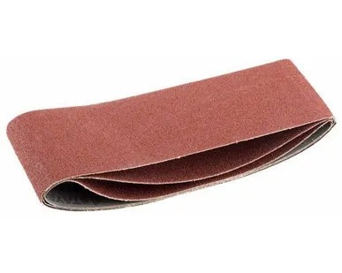 фото Лента шлифовальная, бесконечная, 75*457мм, Р100, упаковка 3шт., Hammer Flex
