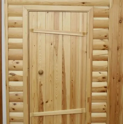 Фото №0 Двери деревянные для бани